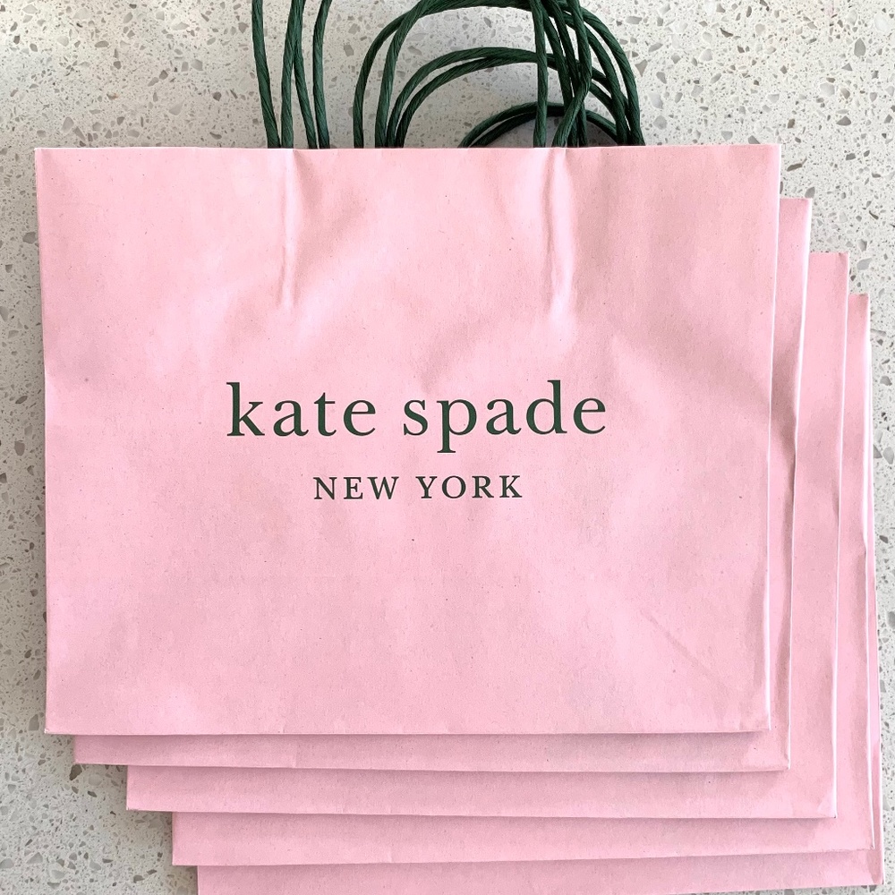 Kate Spade 5 NEW 10” Gift Bags